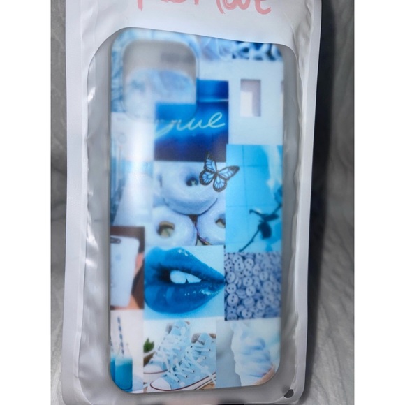 Blue Themed Lips iPhone 12 Pro Max Case 💙 - Picture 7 of 17